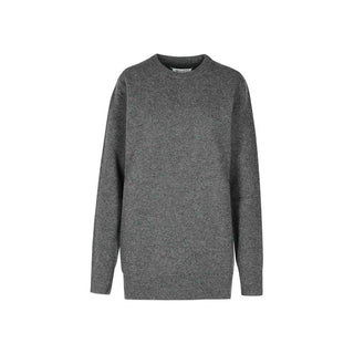 Graues Woll-Sweatshirt