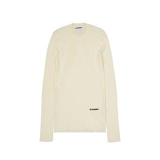 White Cotton Sweatshirt