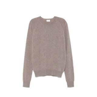 Brauner Kaschmirpullover