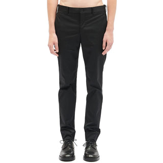 Schwarze Freizeithose aus Nylon