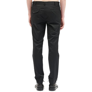 Schwarze Freizeithose aus Nylon
