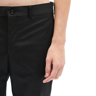 Schwarze Freizeithose aus Nylon