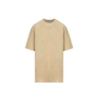 Beige Cotton T-Shirt