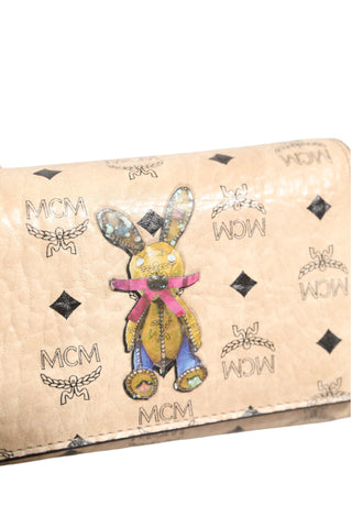 Cartera compacta MCM Visetos Rabbit