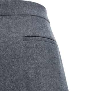Gray Wool Dress Pants