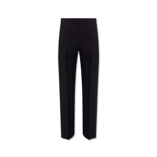 Blaue Freizeithose aus Baumwolle