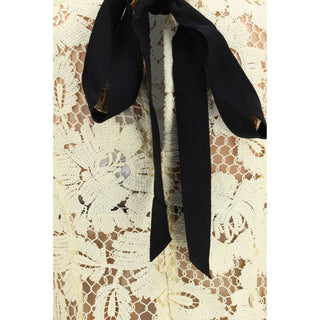 Bicolor Polyester Casual Dress
