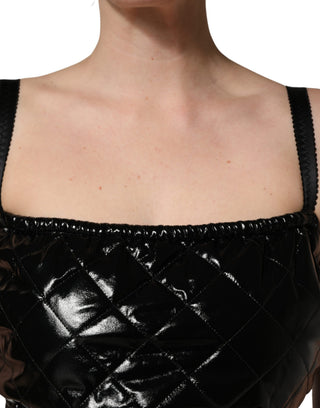 Ärmelloser schwarzer Overall/Jumpsuit/Einteiler