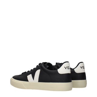 Zapatillas bajas de cuero negras
