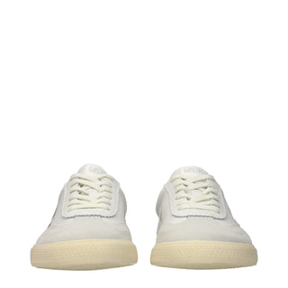White Leather Sneakers