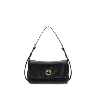 Black Calf Leather Bos Taurus Shoulder Bag