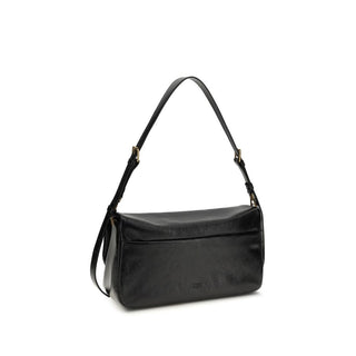 Black Calf Leather Bos Taurus Shoulder Bag
