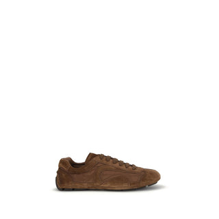 Zapatillas bajas marrones de piel de becerro Bos Taurus