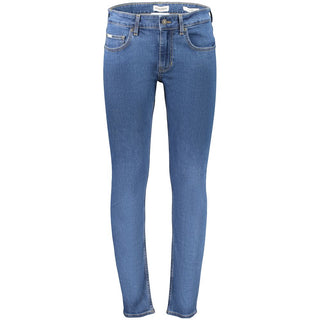 Jeans azules de algodón para hombre  
