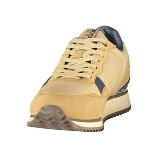 Brown Fabric Men's Sneaker
