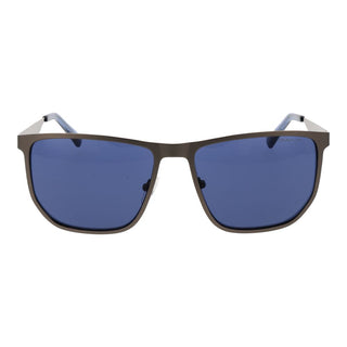 Gray Metal Sunglasses