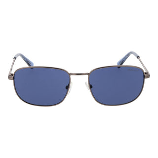 Gray Metal Sunglasses