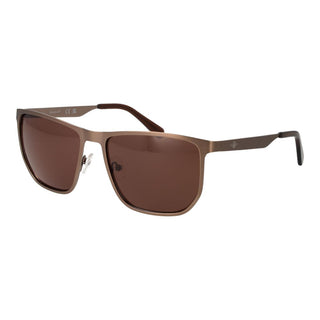 Brown Metal Sunglasses