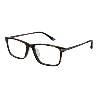 Gafas con montura de titanio marrón