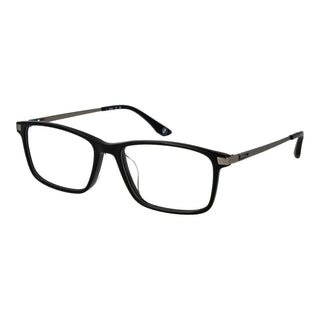 Gafas con montura de metal negro