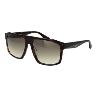 Gafas de sol marrones de plástico