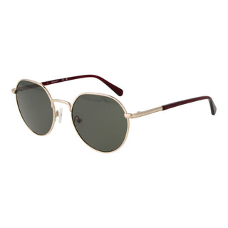 Gafas de sol de metal doradas
