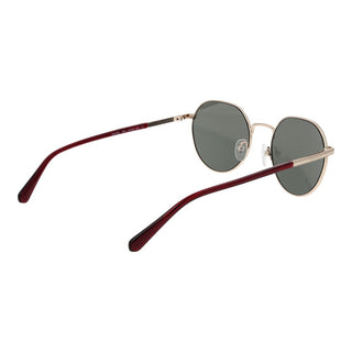 Gafas de sol de metal doradas