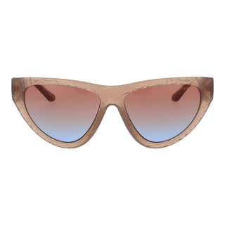 Beige Plastic Sunglasses