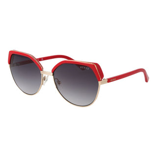 Gafas de sol de metal doradas