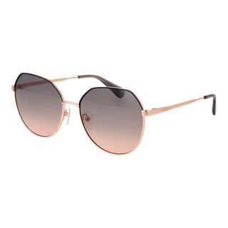Rose Gold Metal & Plastic Sunglasses