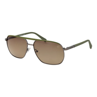 Gafas de sol de metal gris