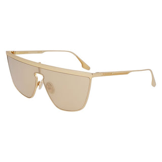 Gafas de sol de metal doradas