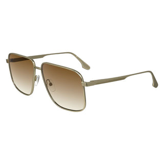 Gafas de sol de metal doradas