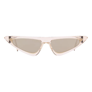 Gafas de sol beige de acetato