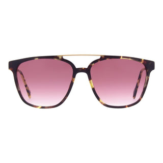 Brown Metal Sunglasses