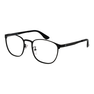 Gafas con montura de metal negro