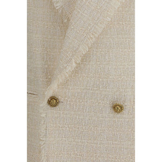 Beige Polyester Jacket