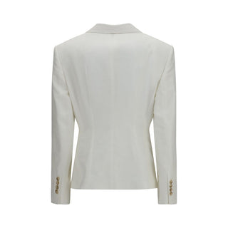 White Cotton Blazer