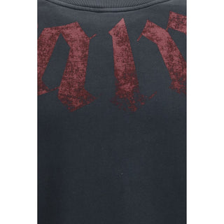 Sudadera de algodón negro