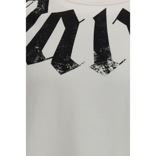 White Cotton Sweatshirt