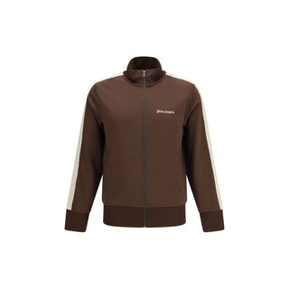 Chaqueta con caparazón de poliéster marrón