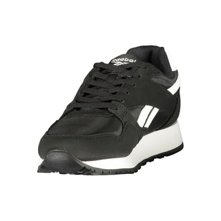 Black Polyester Unisex Sneaker