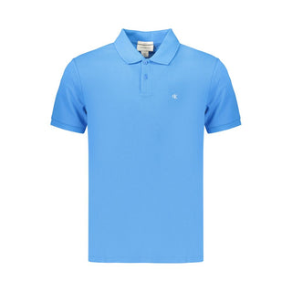 Azzurro Cotton Men's Polo