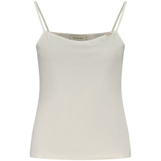 White Cotton Womens Tank