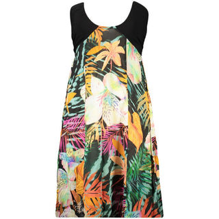 Black Viscose Women's Dress