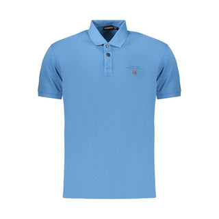 Azzurro Cotton Men Polo