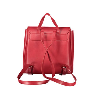 Bolso de mujer de poliuretano rojo