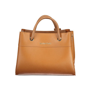 Brown Polyurethane Women's Bag