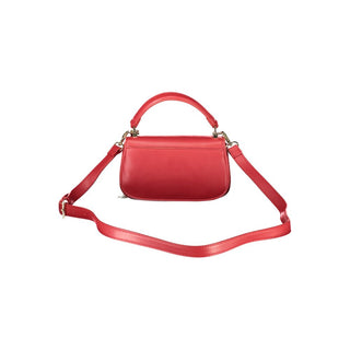 Bolso de mujer de poliuretano rojo