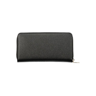 Cartera para mujer de poliuretano negro
